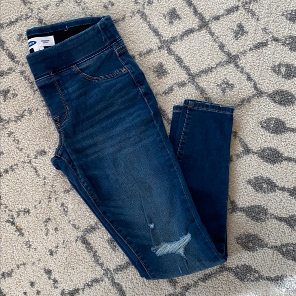 Old Navy Rockstar Distressed Jeggings • 2P